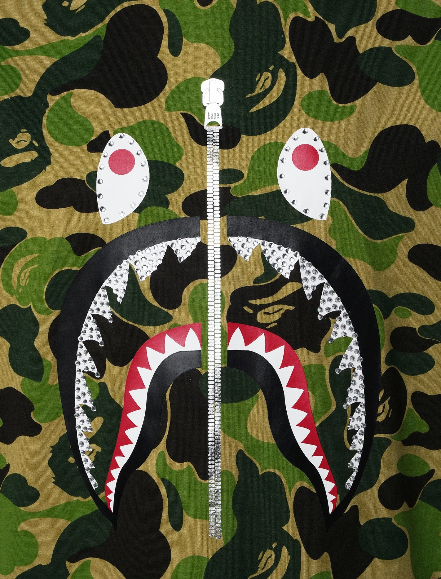 WOMEN'S CRYSTAL SHARK TEE 2 WOMEN'S CRYSTAL SHARK TEE - Image 2