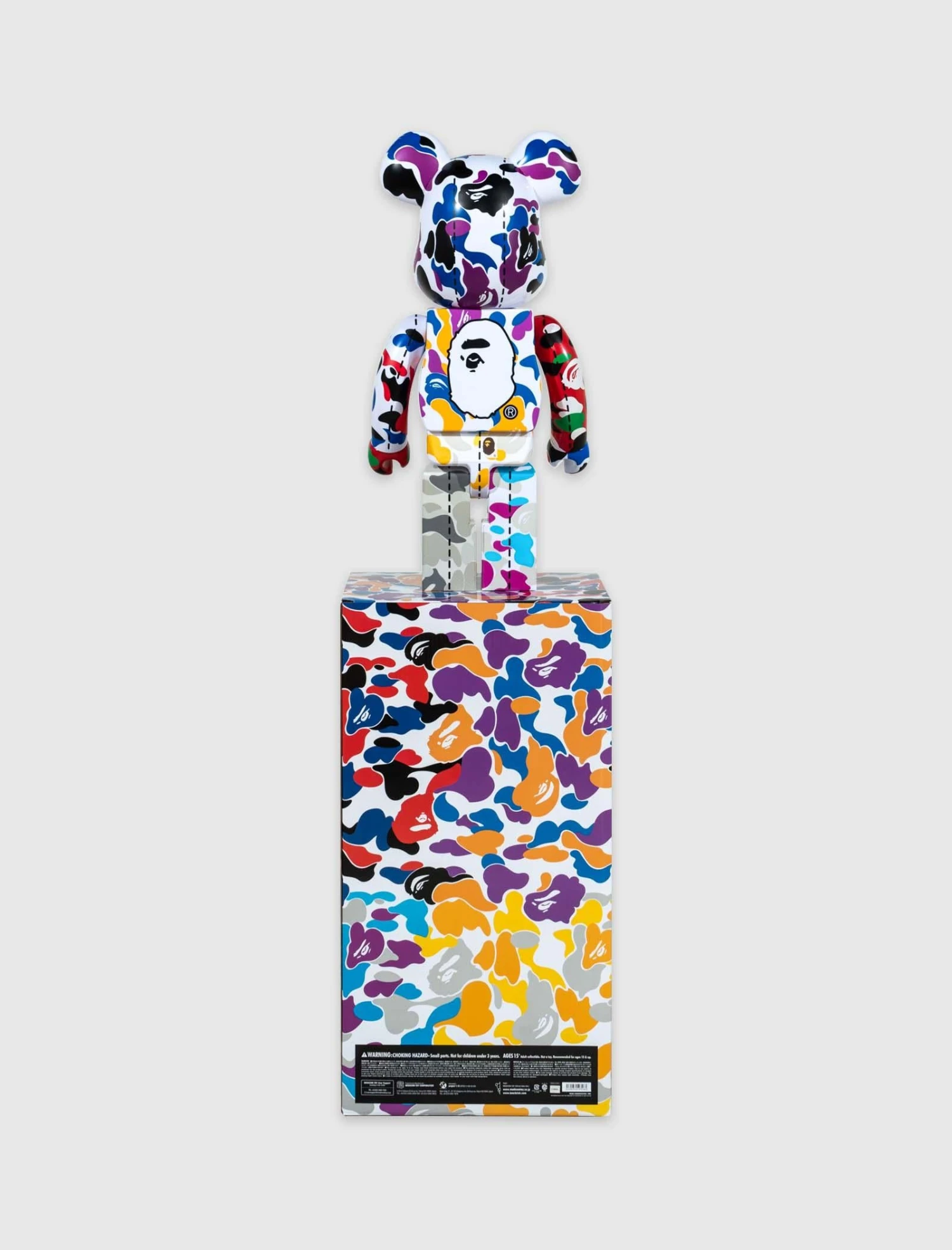 Medicom A BATHING APE 28TH ANNIVERSARY CAMO #2 1000% BEARBRICK 3 Medicom A BATHING APE 28TH ANNIVERSARY CAMO #2 1000% BEARBRICK - Image 3