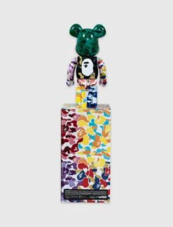 Medicom A BATHING APE 28TH ANNIVERSARY CAMO #4 1000% BEARBRICK 5 Medicom A BATHING APE 28TH ANNIVERSARY CAMO #4 1000% BEARBRICK -Men Fashion 001GDH731915C GRN 2