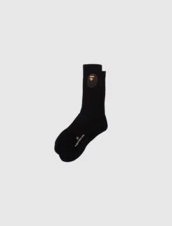 BALLON YARN APE HEAD SOCKS -Men Fashion 001SOL301001M BLK 3