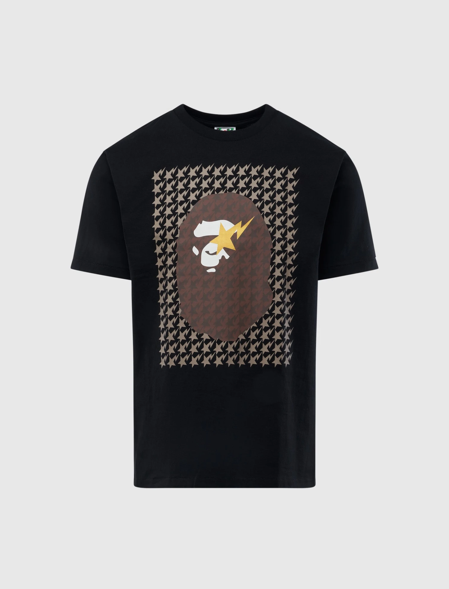 HOUNDSTOOTH APE TEE 1 HOUNDSTOOTH APE TEE