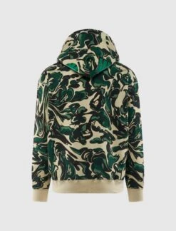 MARBLING CAMO HOODIE -Men Fashion 001ZPK801304M GRN 3