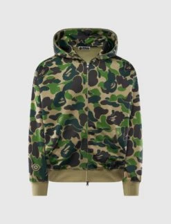 CAMO RAYON HOODIE