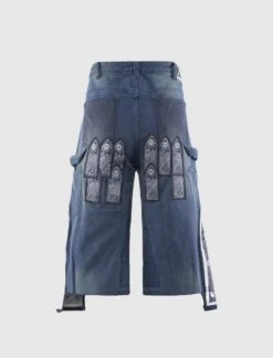 PATCHED CARPENTER SHORTS -Men Fashion 1120900010SS25 IND 3