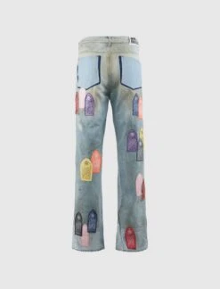 DISTRESSED DENIM 5 DISTRESSED DENIM -Men Fashion 1120920030SS25 MULTI 3