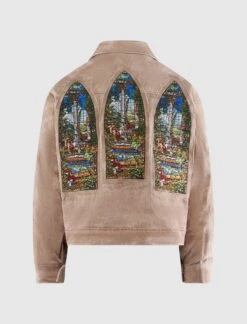 EDEN TRUCKER JACKET 5 EDEN TRUCKER JACKET -Men Fashion 1131260022SS25 TAN 3