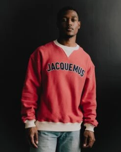 Jacquemus LE SWEATSHIRT BASEBALL 8 Jacquemus LE SWEATSHIRT BASEBALL -Men Fashion 128 SQUIDLIK