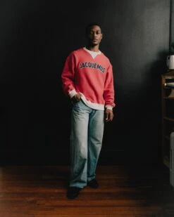 Jacquemus LE SWEATSHIRT BASEBALL 13 Jacquemus LE SWEATSHIRT BASEBALL -Men Fashion 129 SQUIDLIK