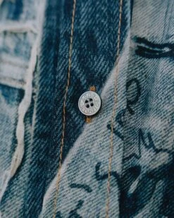 Acne Studios PRINTED SHIRT -Men Fashion 285 SQUIDLIK