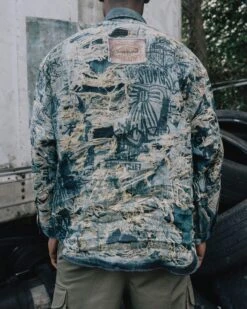 Acne Studios PRINTED SHIRT -Men Fashion 287 SQUIDLIK