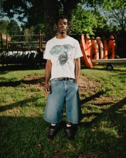 ERL SKULL T-SHIRT -Men Fashion 378 SQUIDLIK