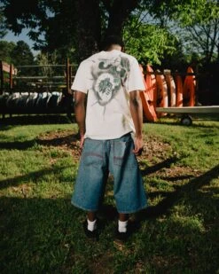 ERL SKULL T-SHIRT -Men Fashion 380 SQUIDLIK