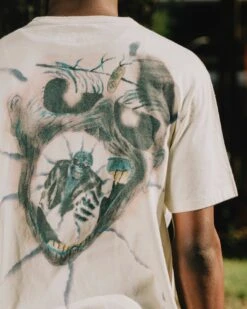 ERL SKULL T-SHIRT -Men Fashion 382 SQUIDLIK