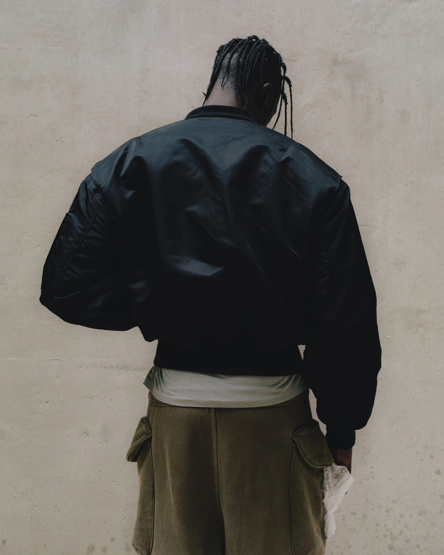 CROPPED BROAD BOMBER 5 CROPPED BROAD BOMBER - Image 5