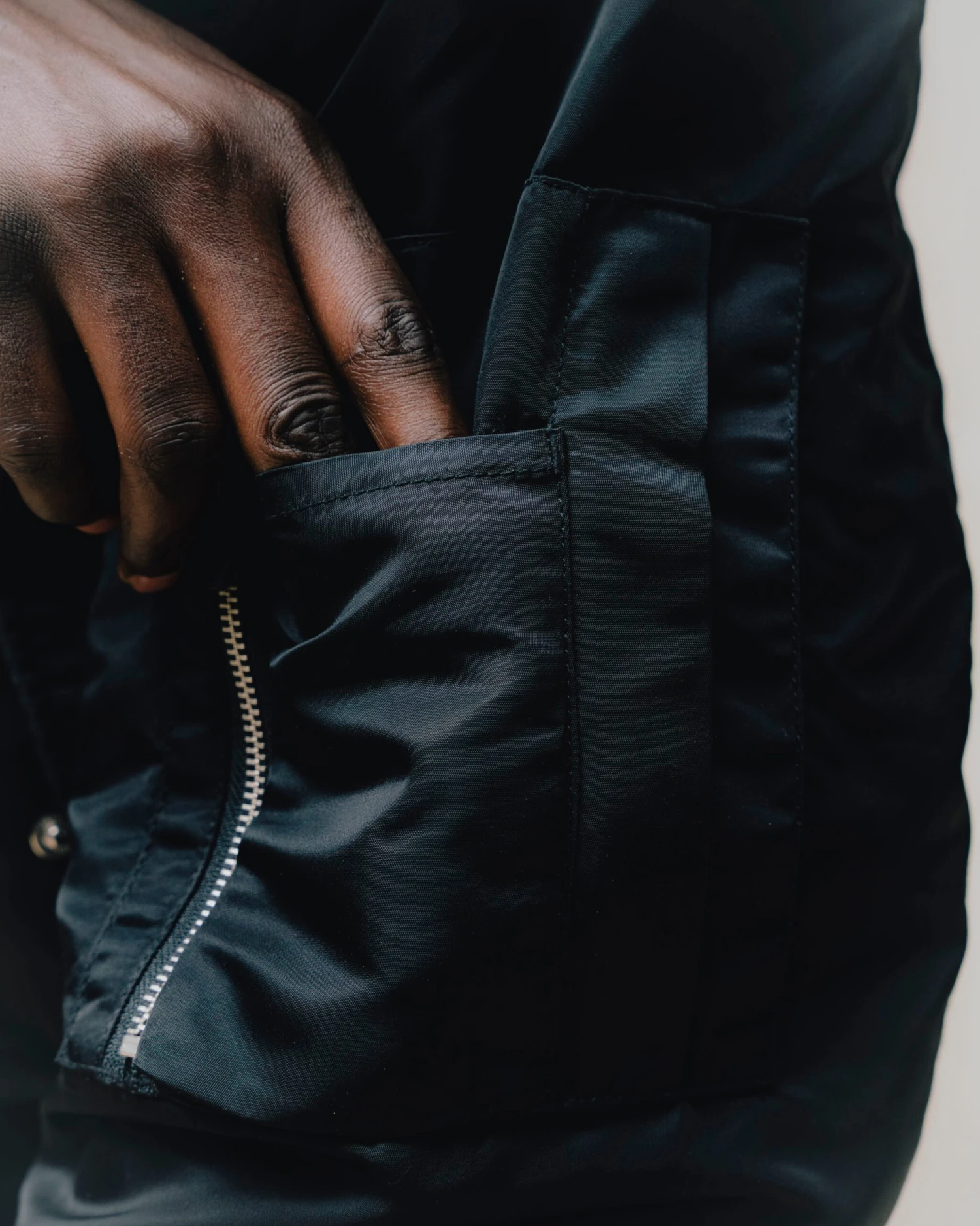 CROPPED BROAD BOMBER 4 CROPPED BROAD BOMBER - Image 4