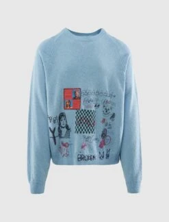 BOOZE CROOZE KNIT SWEATER