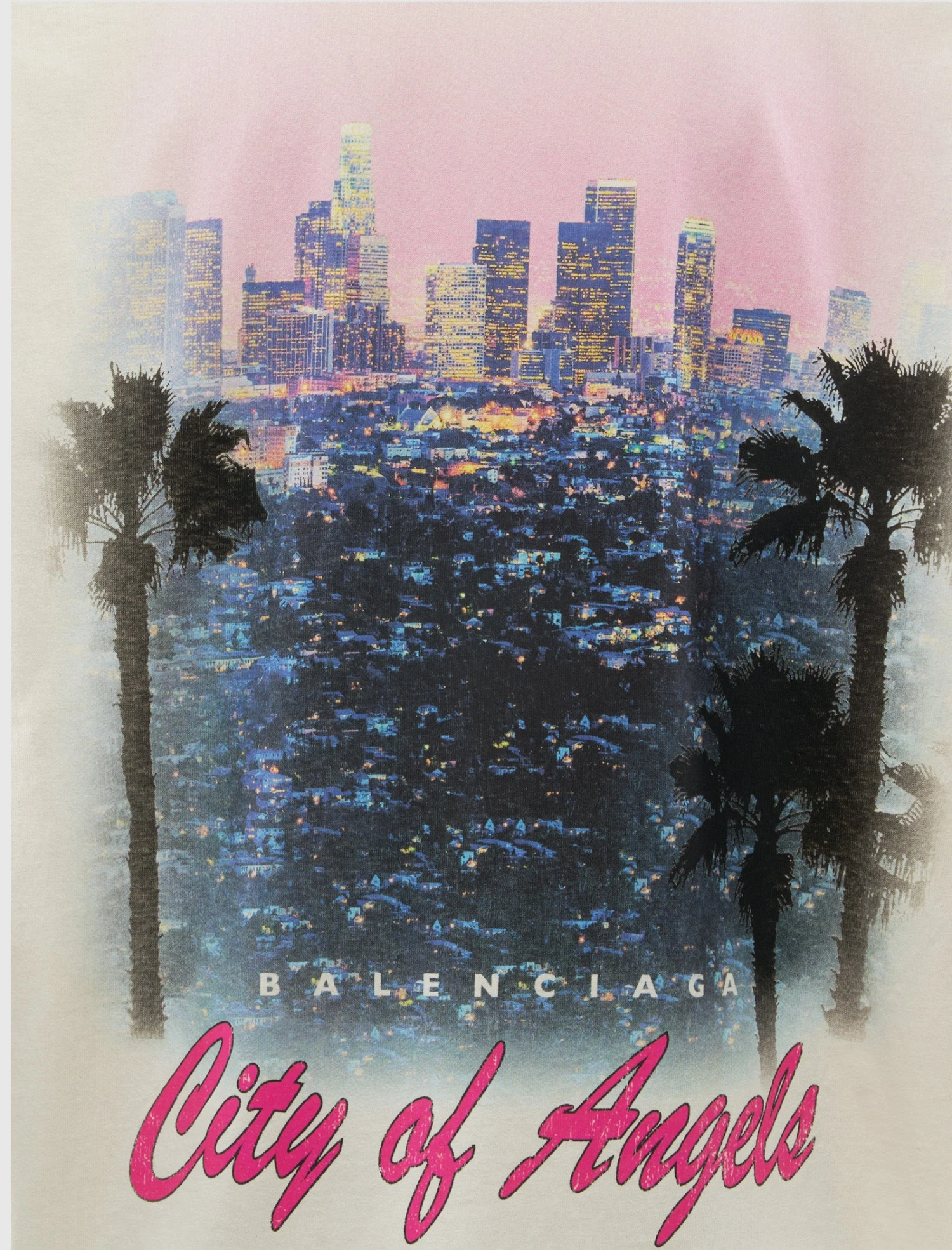 Balenciaga CITY OF ANGELS TEE 2 Balenciaga CITY OF ANGELS TEE - Image 2