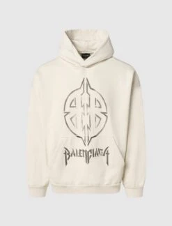 Balenciaga METAL BB STENCIL HOODIE