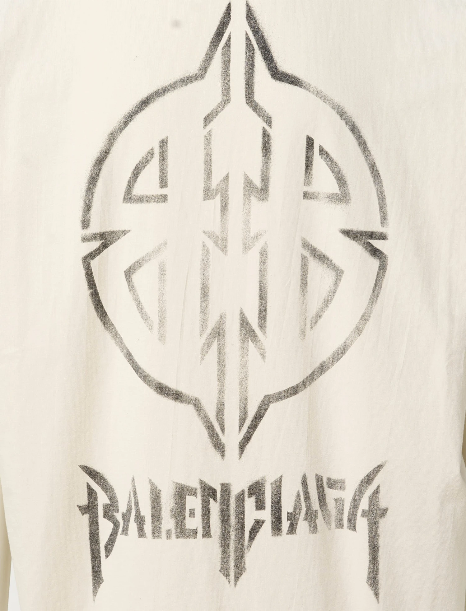 Balenciaga METAL BB STENCIL TEE 2 Balenciaga METAL BB STENCIL TEE - Image 2