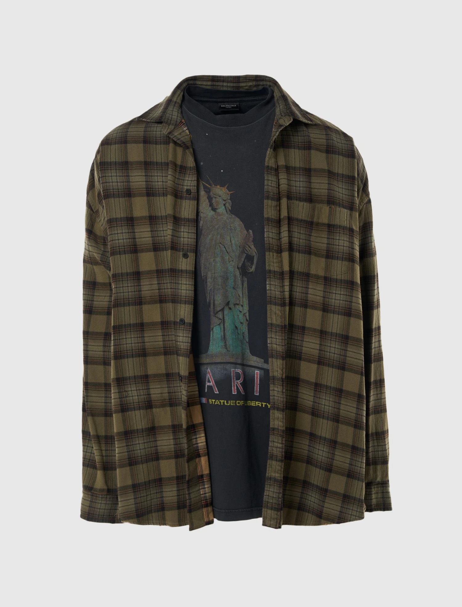 Balenciaga LAYERED SHIRT 1 Balenciaga LAYERED SHIRT