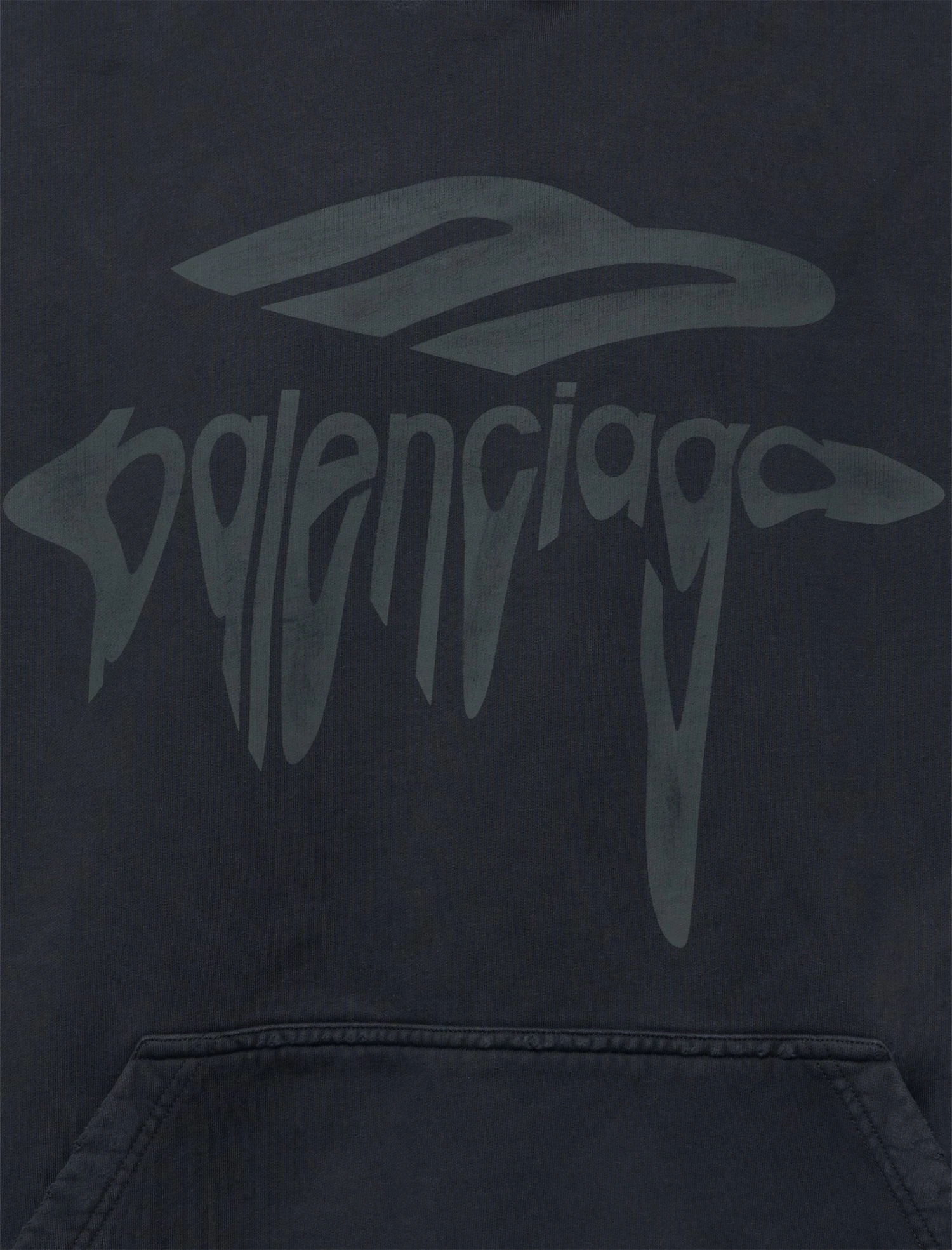 Balenciaga LARGE FIT HOODIE 2 Balenciaga LARGE FIT HOODIE - Image 2