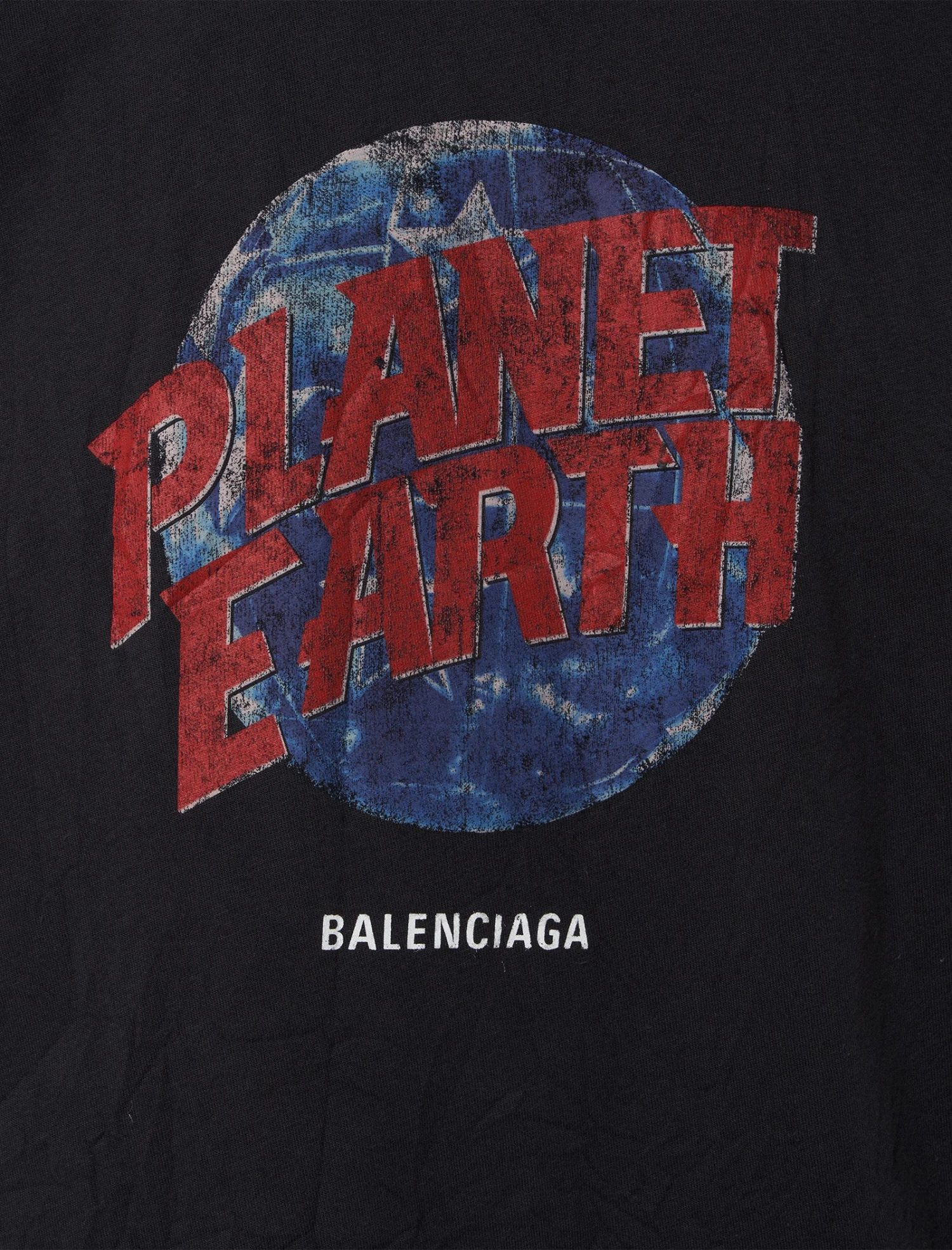 Balenciaga PLANET EARTH T-SHIRT 2 Balenciaga PLANET EARTH T-SHIRT - Image 2