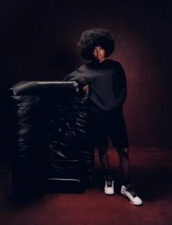 AMM "BLACK COLLECTIVE" FLEECE HOODIE 9 AMM "BLACK COLLECTIVE" FLEECE HOODIE -Men Fashion 81 CL