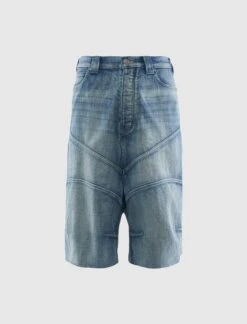 Balenciaga KNEE DART SHORTS