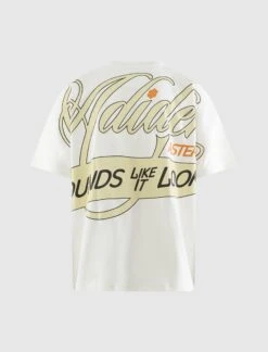 SOUNDS RIBBON TEE 5 SOUNDS RIBBON TEE -Men Fashion AASS25 6 3 WHT 3