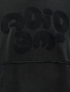 CHAINSTITCH HOODIE -Men Fashion AASSS25 2 8 BLK 2