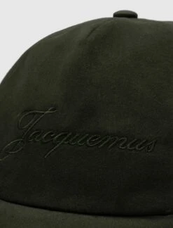 Jacquemus LA CASQUETTE FELTRO "DARK GREEN" -Men Fashion ACU00776AW00708 590 2