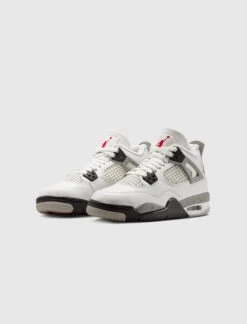 AIR JORDAN 4 RETRO "WHITE CEMENT" GS -Men Fashion AJ4WHITECEMENTGS 4