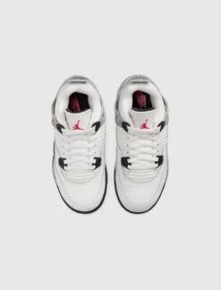 AIR JORDAN 4 RETRO "WHITE CEMENT" PS -Men Fashion AJ4WHITECEMENTPS 5