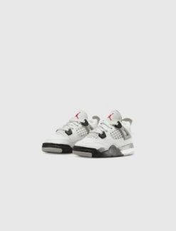 AIR JORDAN 4 RETRO "WHITE CEMENT" TD -Men Fashion AJ4WHITECEMENTTD 3