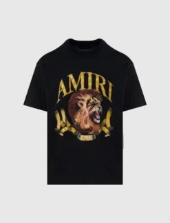 Men Fashion 18 Amiri LION TEE