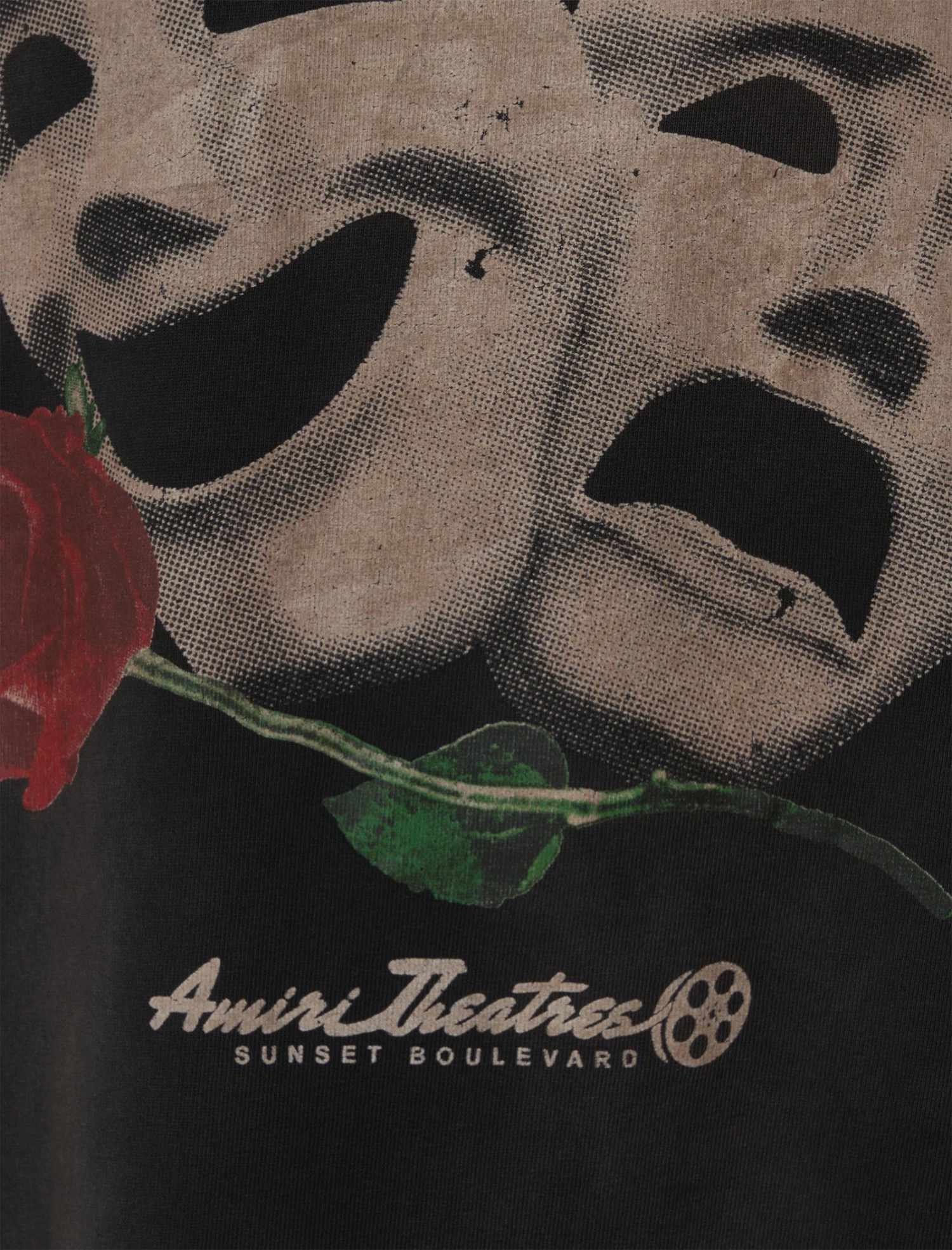 Amiri THEATRE MASKS OVERSIZED TEE 2 Amiri THEATRE MASKS OVERSIZED TEE - Image 2