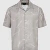 SCRIPT WOVEN SHIRT