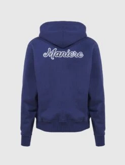 CURSIVE LOGO HOODIE 11 CURSIVE LOGO HOODIE -Men Fashion AMM BLUE HOODIE 3