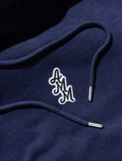 CURSIVE LOGO HOODIE 9 CURSIVE LOGO HOODIE -Men Fashion AMM BLUE HOODIE 2