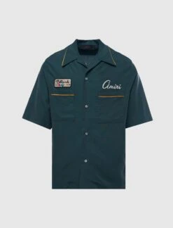 Amiri BILLIARDS CAMP SHIRT