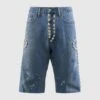 COWRIE SHELL DENIM SHORT
