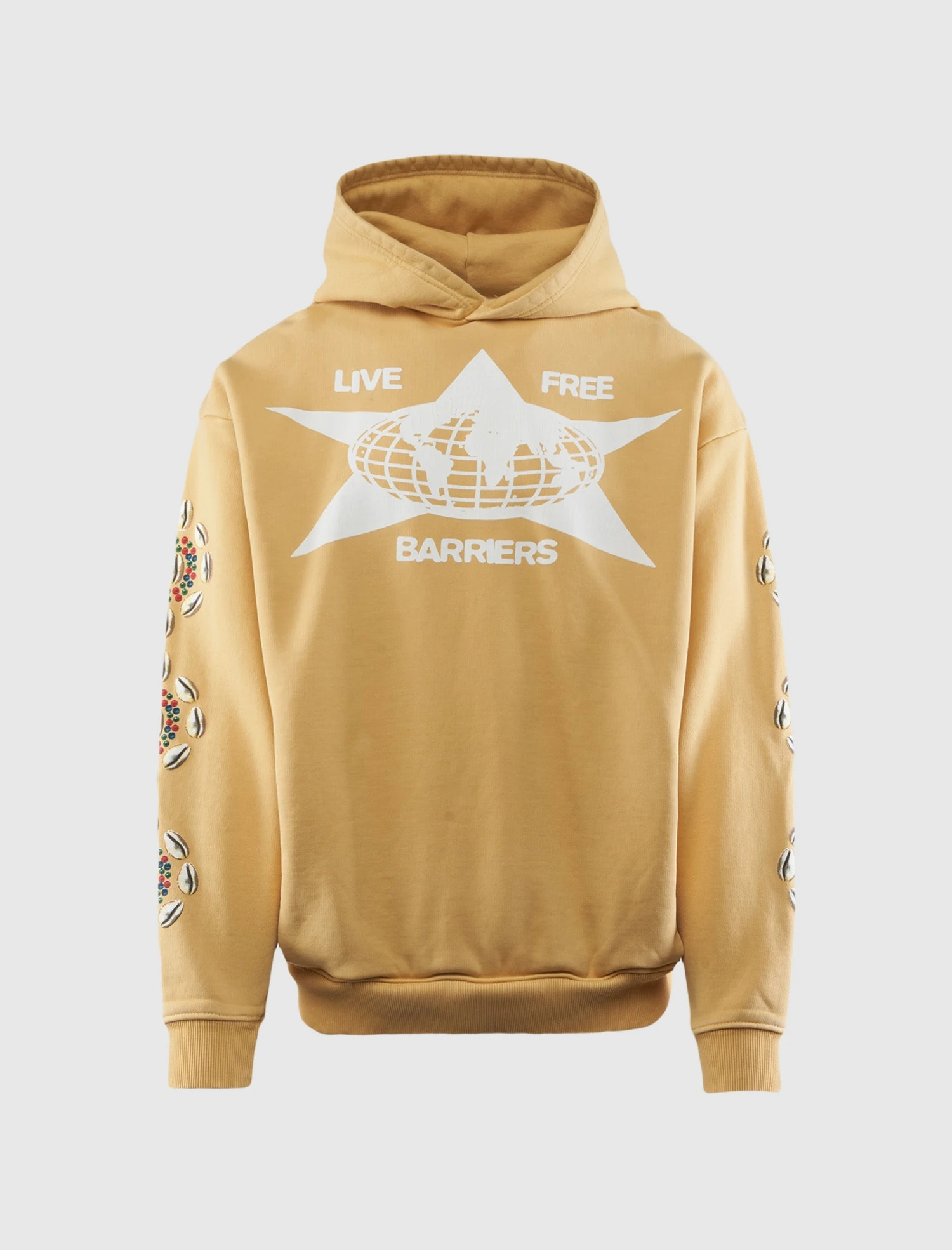 COWRIE SHELL HOODIE 1 COWRIE SHELL HOODIE