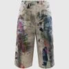 Acne Studios PAINTED TROUSER SHORT