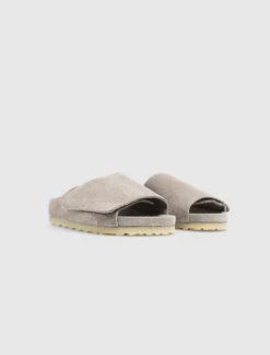 FEAR OF GOD X BIRKENSTOCK THE LOS FELIZ SUEDE "CEMENT" -Men Fashion BIRKFOGCEMENT 4