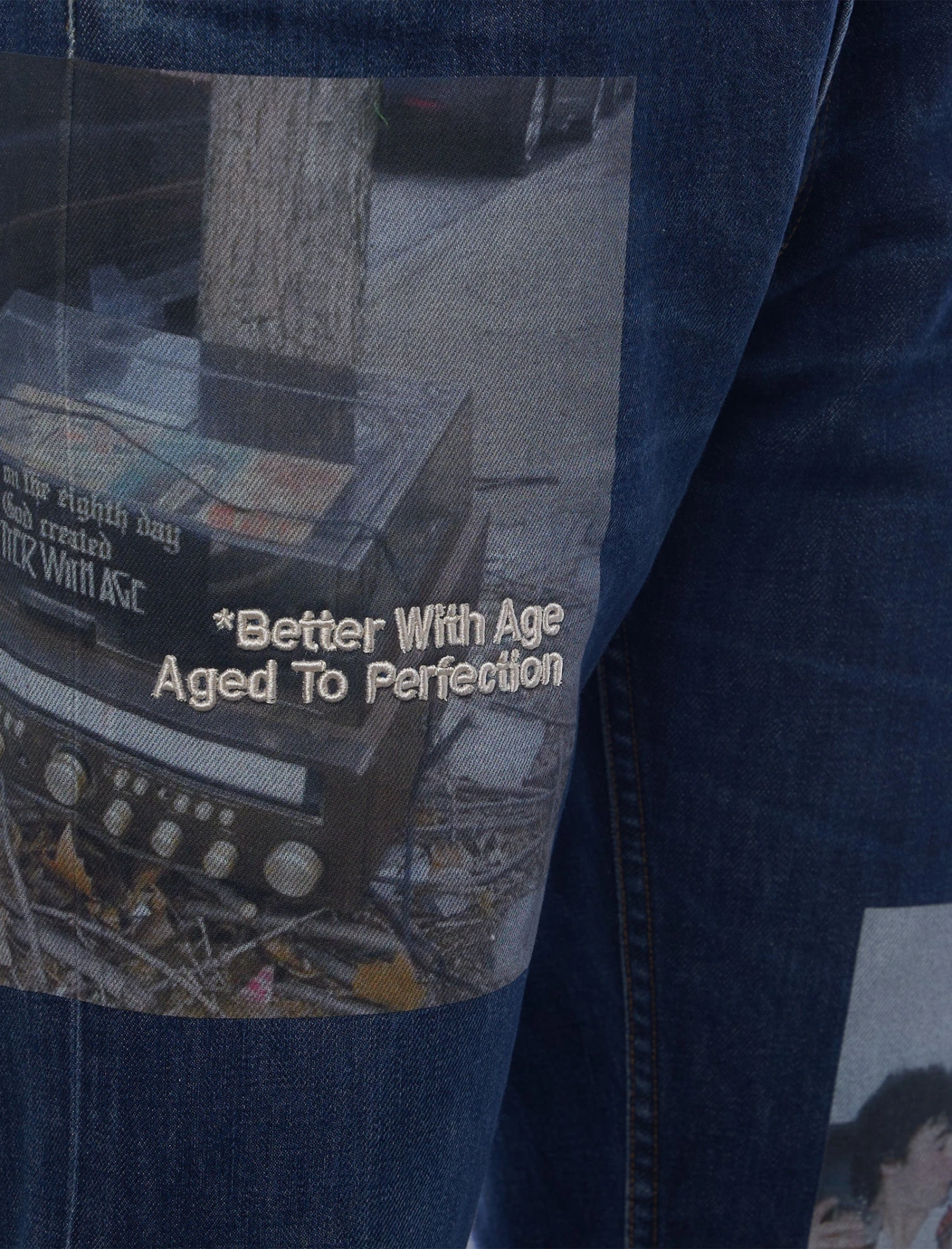 DENIM TABLOID PANTS 2 DENIM TABLOID PANTS - Image 2