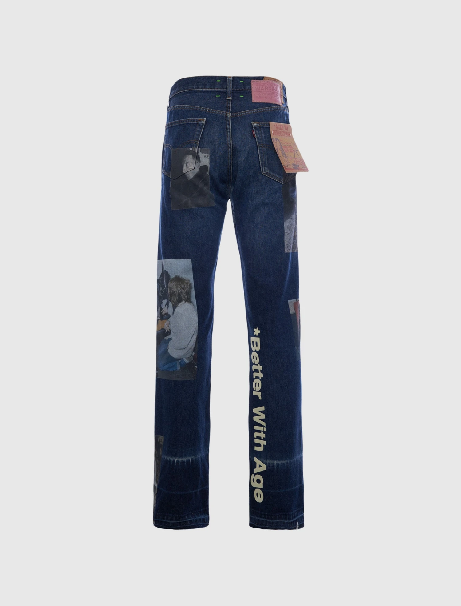 DENIM TABLOID PANTS 3 DENIM TABLOID PANTS - Image 3