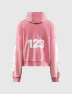 USO 123 CVA ZIP HOODIE 5 USO 123 CVA ZIP HOODIE -Men Fashion CUSO ZH67 PINK 3