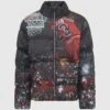 A MA MANIÉRE X JORDAN BRAND ALL OVER PRINT PUFFER JACKET