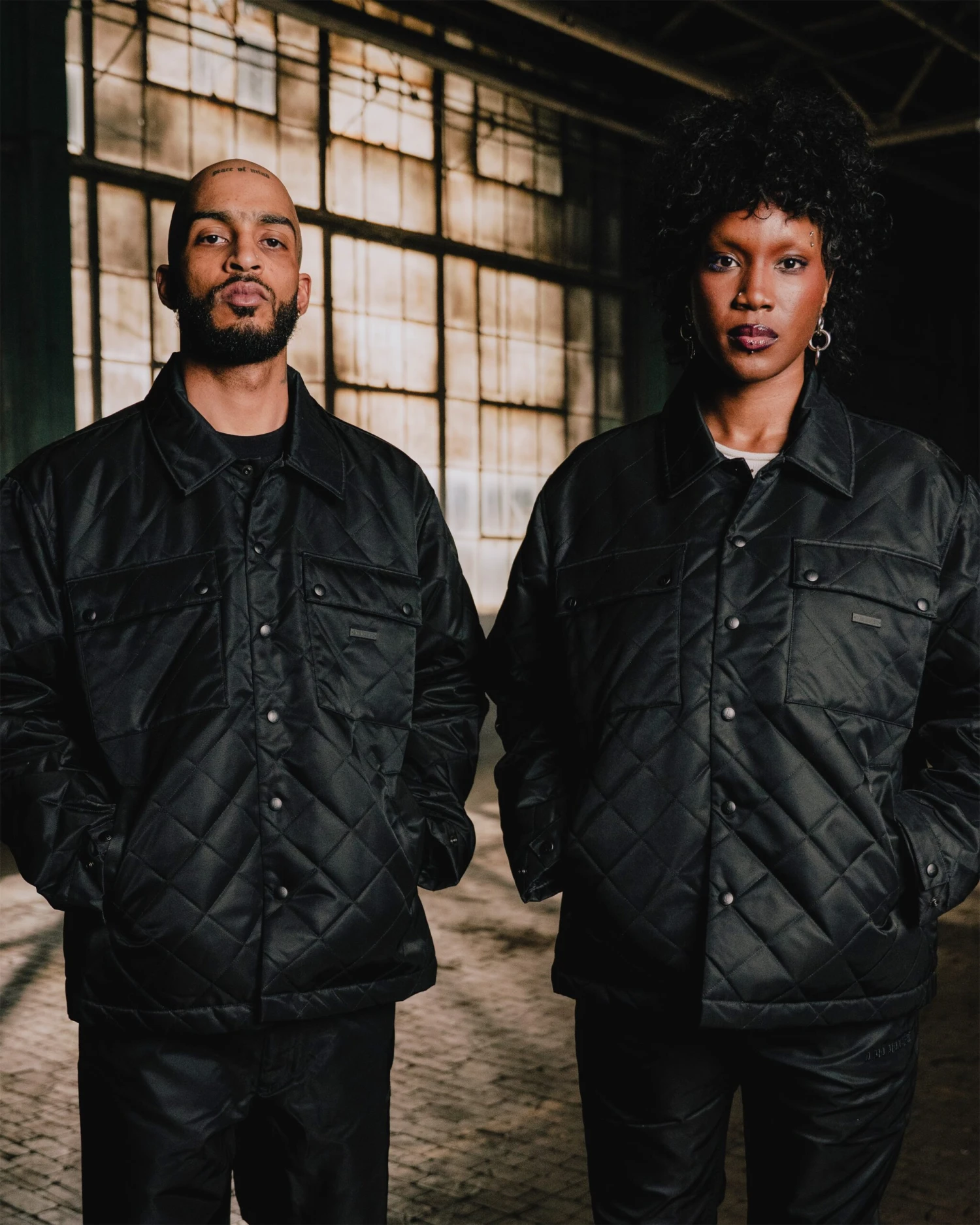 ETRATEX NYLON QUILTED COACH JACKET 2 ETRATEX NYLON QUILTED COACH JACKET - Image 2