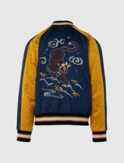 Kenzo REVERSIBLE TIGER SOUVENIR JACKET -Men Fashion FE68BL1359FM 3
